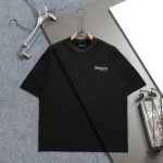 Balenciaga Short Sleeves Red Embroidery