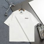 Balenciaga Short Sleeves Red Embroidery