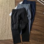 Lululemon Casual Pants Red Nylon Spandex Fleece Quick-Drying Zippered Pocket