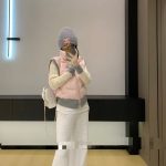Miu Down Jacket Pink Winter Patch