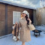 Dior Coat Red Lady Nylon Autumn Winter