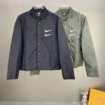 Nike Cotton-Padded Coat Red Cotton Thin Embroidery