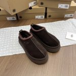 Ugg Sneakers Red Eva Polyester Fiber Sheepskin Cowhide Autumn Winter