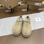 Ugg Sneakers Red Eva Polyester Fiber Sheepskin Suede Autumn Winter