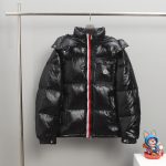 Monk Down Jacket Ash Duck Nylon Fabric