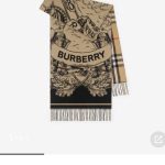 Burberry Scarf Ash Cashmere Jacquard