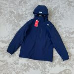 Helly Hansen Windbreaker Red Gore-Tex Fleece Sophistication Autumn Winter Three-Proof Fabric Patch 3D Logo