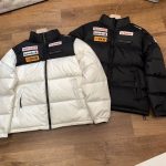 Descente Down Jacket Red Embroidery