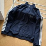 Balenciaga Coat Red Fleece Embroidery