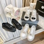 Chanel Sneakers Red Mesh