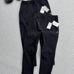 Ami T-Shirt Black Fleece Sophistication Winter Warm Slim Fit