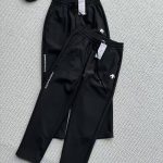 Descente Long Pants Red Fleece Outdoor Functionality