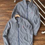 Ralph Lauren Shirt Red Cotton Down Simple And Elegant Autumn