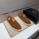 Armani Casual Shoes Color Genuine Leather