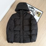 Moncler Down Jacket Red Duck Woven Fabric Autumn Winter And Crisp Silhouette