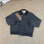 Burberry Shirts Red Eva Cotton Nylon Corduroy Fabric Running Autumn Winter Patch