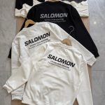Salomon Hoodie Ash Cotton Soft And Gentle Spring Autumn Winter Crisp Silhouette