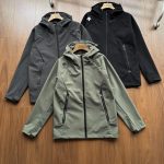 Descente Jacket Red Fleece Urban Commuting Professional Outdoor Autumn Winter