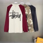 Stussy Long-Sleeved Shirt Red Streetwear