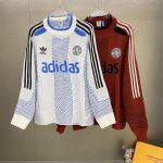 Adidas Sweater Red Winter Embroidery