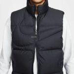 Nike Outerwear Red Cotton Down Autumn Winter And Patch