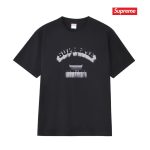 Supreme Short-Sleeved Shirts Red Cotton Combed