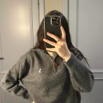 Ralph Lauren Sweater Red Wool Blend Down Plush