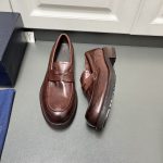 Prada Cowhide Leather Shoes For Fall