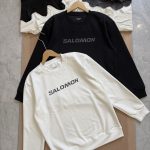 Salomon Hoodie Ash Cotton Soft And Gentle Spring Autumn Winter Crisp Silhouette