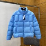 Dior Outerwear Red Goose Down Nylon Fabric Sophistication