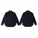 Dior Long-Sleeved Shirts Red Jacquard Denim High-Quality Materials