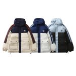 Adidas Outerwear Blue Cotton Winter