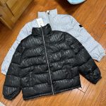 Dior Outerwear Black Cotton Down Autumn Winter