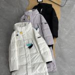 Descente Down Jacket Purple Feather Goose Duck Polyester Fiber Winter