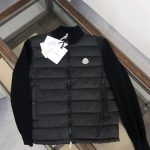 Monk Coat Red Wool Goose Down Polyester Fiber Woven Fabric Sophistication Autumn Winter Patch Work Pockets Patchwork