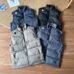 Descente Vest Red Duck Down High-Quality Materials Autumn Winter And