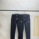 Descente Fleece Pants Black Goose Down Winter