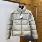 Dior Outerwear Red Goose Down Nylon Fabric Sophistication