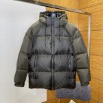 Louis Vuitton Outerwear Green Goose Down Sophistication