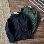 Salomon Coat Green Gore-Tex Fleece Winter