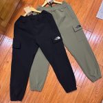 North Trousers Red Cotton Fleece Twill Fabric Breathable And Not Stuffy Spring Autumn Winter Side Pockets