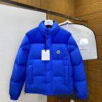 Moncler Coat Red Duck Down Nylon
