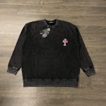 Chrome Hearts Hoodies Pink Eva Cotton Pure Understated Exquisite Tailoring