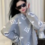 Louis Vuitton Hoodies Color Cotton Pure Fleece Winter