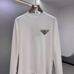Prada Cotton Base Layer Shirt For Fall