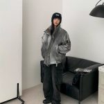 Stone Island Coat Red Cotton Down Patch