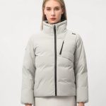 Helly Hansen Outerwear White Duck Down Simple And Elegant Clean Neat Winter Patch