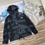 North Outerwear Red Male Female Gore-Tex Down Waterproof Membrane Outdoor Functionality Winter Embroidery Zippered Pocket