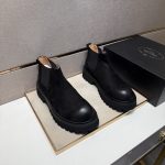 Prada Casual Shoes Color Genuine Leather