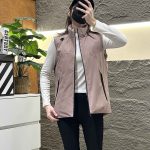 Descente Down Jacket Red Cotton Microfiber Waterproof Tape Urban Outdoor
